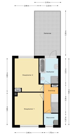 Floorplan - Hendrik Goebelstraat 10, 2411 AV Bodegraven